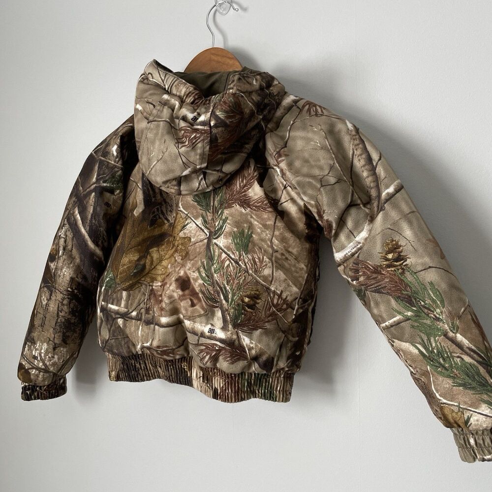 Remington Reversible Camouflage Winter Jacket Hunting Fishing Youth Size 6/7 - Picture 4 of 12